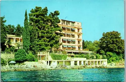 47653 - Kroatien - Opatija , Hotel Belvedere - gelaufen 1967