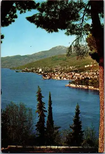47660 - Kroatien - Opatija , Panorama - gelaufen 1984