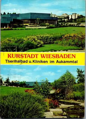 47699 - Deutschland - Wiesbaden , Thermalbad u. Kliniken , Aukammtal - gelaufen