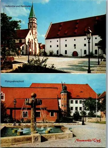 47706 - Deutschland - Neumarkt , Opf. Hofkirche und Reitstadel , Pfalzgrafenschloß - nicht gelaufen