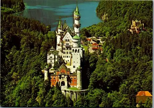 47711 - Deutschland - Schwangau , Königsschloß Neuschwanstein , Alpsee , Hohenschwangau - nicht gelaufen