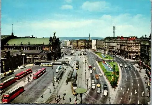 47713 - Deutschland - Frankfurt a. Main , Am Hauptbahnhof , Bahnhof - gelaufen 1968