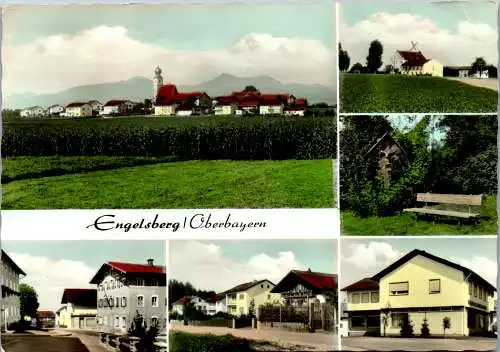 47723 - Deutschland - Engelsberg , Krs. Traunstein , Mehrbildkarte - gelaufen 1976