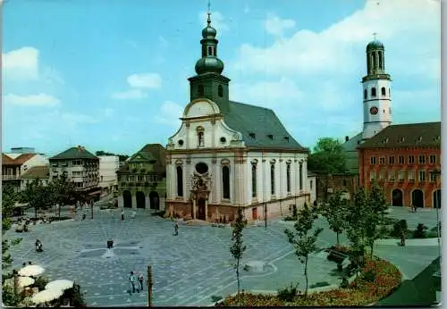47724 - Deutschland - Frankenthal , Pfalz , Rathausplatz - gelaufen 1979