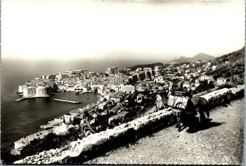 47748 - Kroatien - Dubrovnik , Panorama s Bosanke , Bosanka - gelaufen