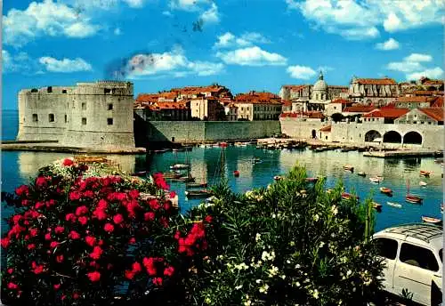 47750 - Kroatien - Dubrovnik , Panorama - gelaufen 1970
