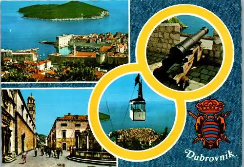 47756 - Kroatien - Dubrovnik , Mehrbildkarte - gelaufen