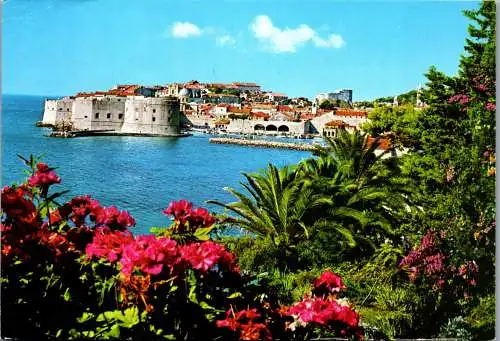 47759 - Kroatien - Dubrovnik , Panorama - gelaufen 1988