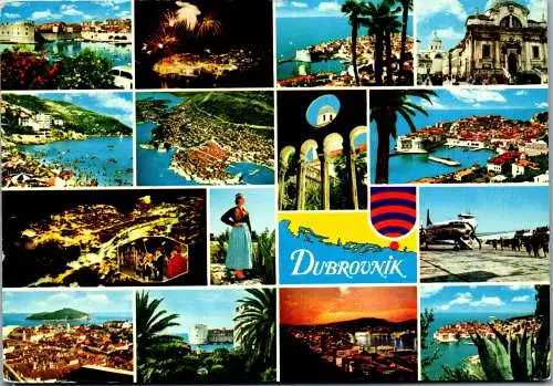 47760 - Kroatien - Dubrovnik , Mehrbildkarte - gelaufen