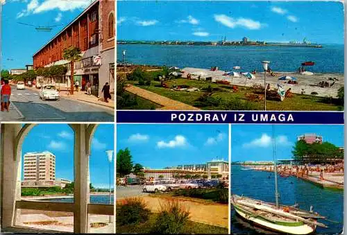 47781 - Kroatien - Umag , Pozdrav iz Umaga , Mehrbildkarte - gelaufen 1972