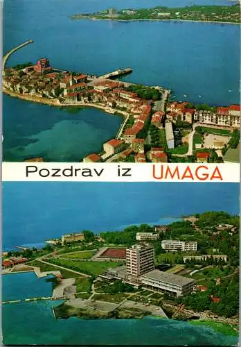 47786 - Kroatien - Umag , Pozdrav iz Umaga , Mehrbildkarte - gelaufen 1981