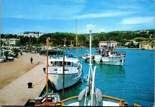 47798 - Kroatien - Rab , Uferpromenade , Riva - gelaufen 1975