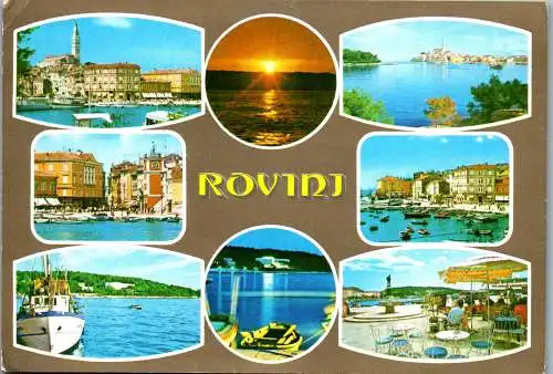 47813 - Kroatien - Rovinj , Mehrbildkarte - gelaufen