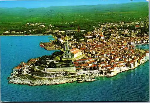 47826 - Kroatien - Rovinj , Panorama - gelaufen 1981