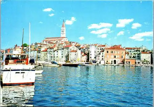 47829 - Kroatien - Rovinj , Panorama - gelaufen