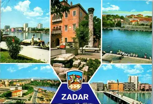 47836 - Kroatien - Zadar , Mehrbildkarte - gelaufen