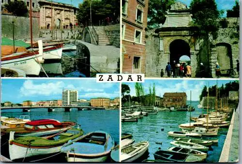 47837 - Kroatien - Zadar , Mehrbildkarte - gelaufen