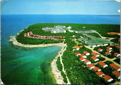 47839 - Kroatien - Zadar , Punta Skala , Hotel u. Bungalow - gelaufen 1983