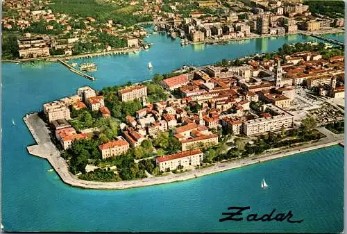 47841 - Kroatien - Zadar , Panorama - gelaufen