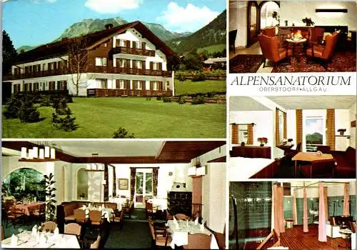 47845 - Deutschland - Oberstdorf , Alpensanatorium , Allgäu - gelaufen