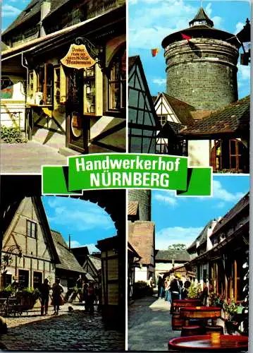 47858 - Deutschland - Nürnberg , Im Handwerkerhof , Mehrbildkarte - nicht gelaufen