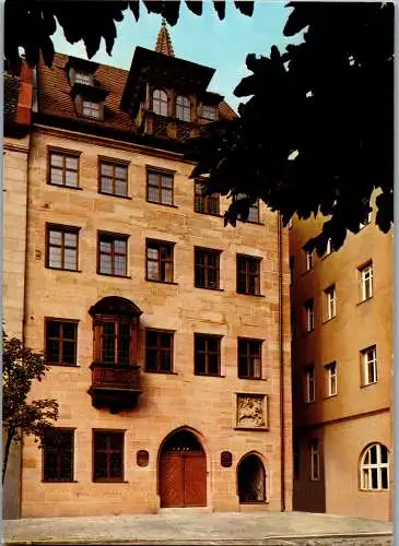 47871 - Deutschland - Nürnberg , Buch u. Kunstantiquariat Kirstner , ehem. Praunsches Haus , Vorderansicht - nicht gel