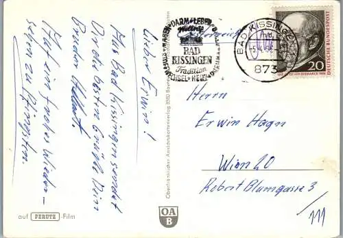 47890 - Deutschland - Bad Kissingen , Mehrbildkarte - gelaufen 1965