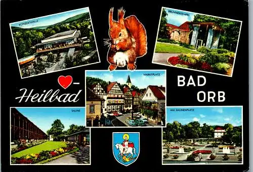 47893 - Deutschland - Bad Orb , Mehrbildkarte - gelaufen 1973
