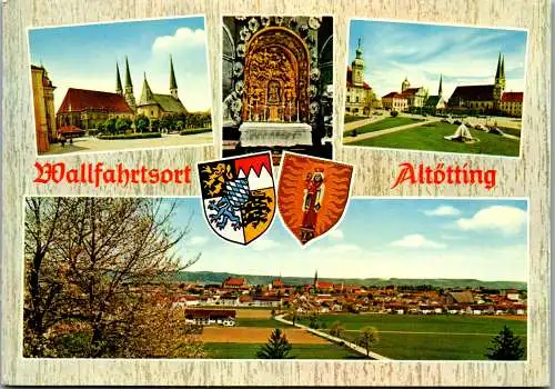 47910 - Deutschland - Altötting , Wallfahrtsort , Mehrbildkarte - nicht gelaufen