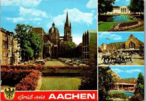 47919 - Deutschland - Aachen , Mehrbildkarte - gelaufen 1980