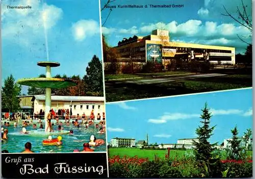47923 - Deutschland - Bad Füssing , Thermalquelle , Neues Kurmittelhaus d. Thermal GmbH - gelaufen 1977