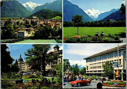 47938 - Schweiz - Interlaken , Mehrbildkarte - gelaufen 1963