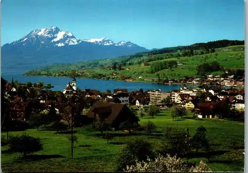 47945 - Schweiz - Küssnacht , am Rigi , Pilatus , Panorama - gelaufen 1982