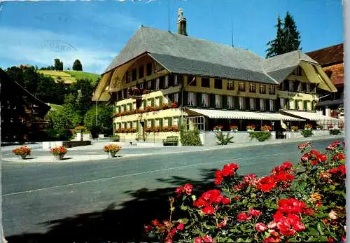 47949 - Schweiz - Langnau , i. E. , Landgasthof Gasthof Bären , Fam. A. Freiburghaus - gelaufen 1965