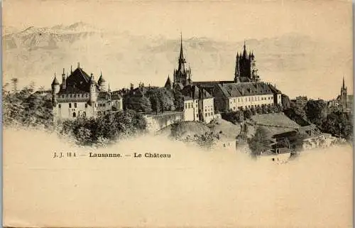 47954 - Schweiz - Lausanne , Le Chateau - nicht gelaufen