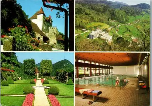47963 - Schweiz - Lostorf , Thermalbad , Schloss Wartenfels , Schlossgarten , Hallenbad - gelaufen