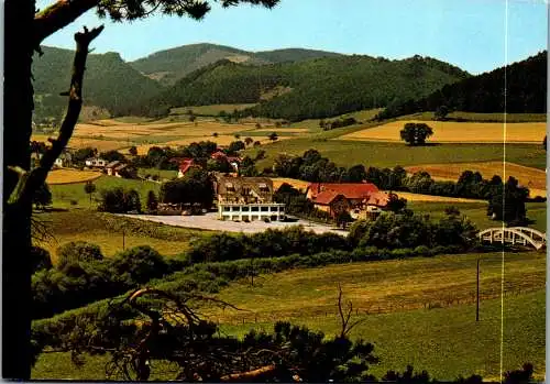 47995 - Niederösterreich - Mayerling , Terassen Cafe Hotel Pension Bachner - nicht gelaufen