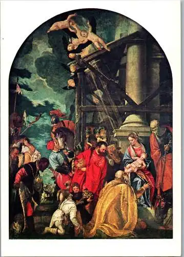 48005 - Italien - Vicenza , Gemälde , Chiesa di S. Corona - nicht gelaufen