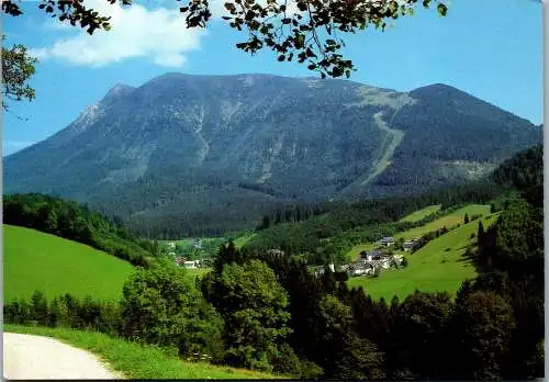 48022 - Niederösterreich - Lackenhof , am Ötscher , Panorama - gelaufen 1989