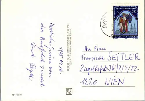 48031 - Niederösterreich - Maria Dreieichen , Bründlkapelle , Schloss Rosenburg am Kamp , Stift Altenburg - gel. 1985