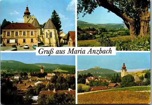 48034 - Niederösterreich - Maria Anzbach , Wallfahrtsort , Mehrbildkarte - gelaufen 1969