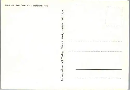 48041 - Niederösterreich - Lunz am See , mit Scheiblingstein , Mehrbildkarte - nicht gelaufen
