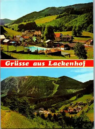 48053 - Niederösterreich - Lackenhof , am Ötscher , Mehrbildkarte - gelaufen