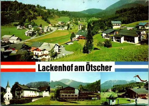 48058 - Niederösterreich - Lackenhof , am Ötscher , Mehrbildkarte - gelaufen 1983