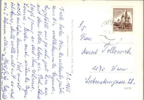 48069 - Niederösterreich - Lackenhof , am Ötscher , Wintersportplatz , Winter - gelaufen 1966