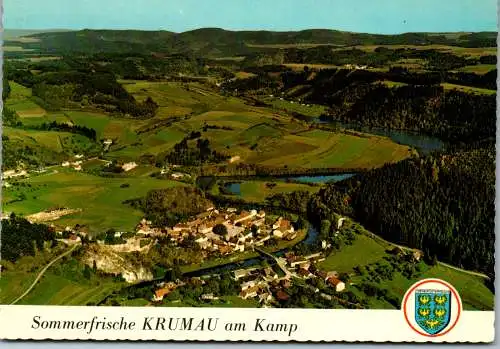 48074 - Niederösterreich - Krumau am Kamp , Panorama - nicht gelaufen