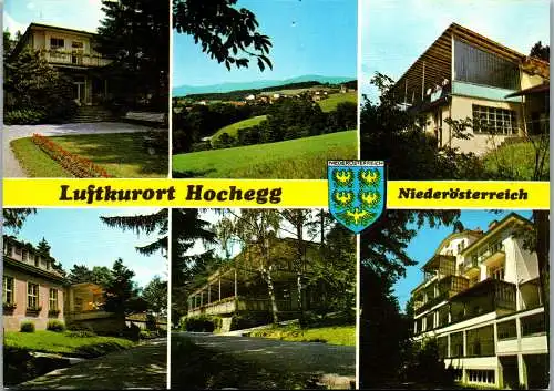 48092 - Niederösterreich - Hochegg , Grimmenstein , Mehrbildkarte - gelaufen 1983