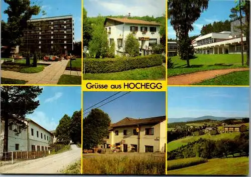 48098 - Niederösterreich - Hochegg , Grimmenstein , Rehabilitationszentrum , Cafe Nießl , Gasthof Pürrer - gel. 1988