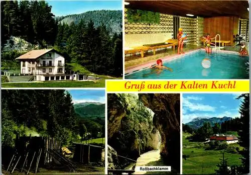 48124 - Niederösterreich - Rohr im Gebirge , Pension Thron Kalte Kuchl - gelaufen 1984