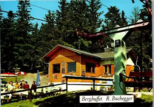 48138 - Niederösterreich - Hohe Wand , Bergbuffet R. Buchegger - nicht gelaufen 1975